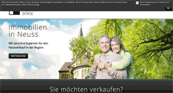 Desktop Screenshot of neusser-immobilien-boerse.de